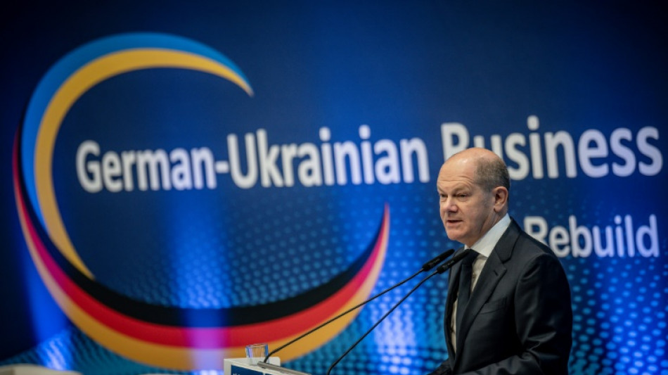 Scholz bietet Ukraine bei Wiederaufbau umfassende Wirtschaftspartnerschaft an