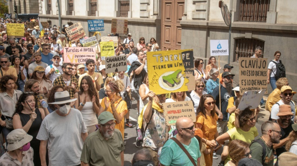 Mass protests in Canary Islands decry overtourism