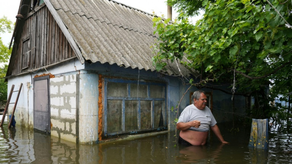 Las inundaciones arrasan los cultivos en el sur de Ucrania