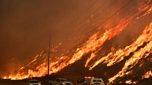 Mass evacuations after explosive new fire erupts near Los Angeles