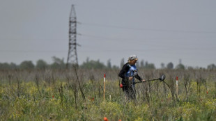 Las mujeres ucranianas toman el relevo para desminar la tierra