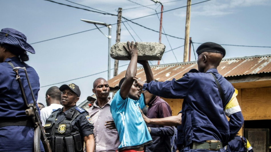 Thousands protest Rwanda in eastern DR Congo city