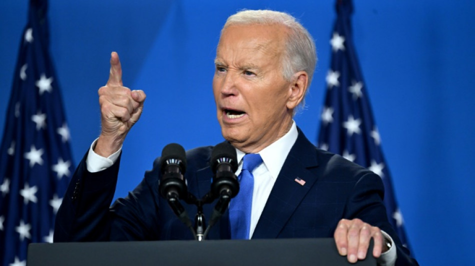 Biden kann Debatte um Kandidatur nicht abschütteln - Patzer bei Nato-Gipfel