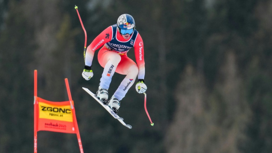 Von Allmen in running for world double after combined downhill