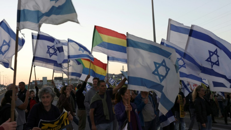 Tausende protestieren in Israel neunte Woche in Folge gegen Justizreform 