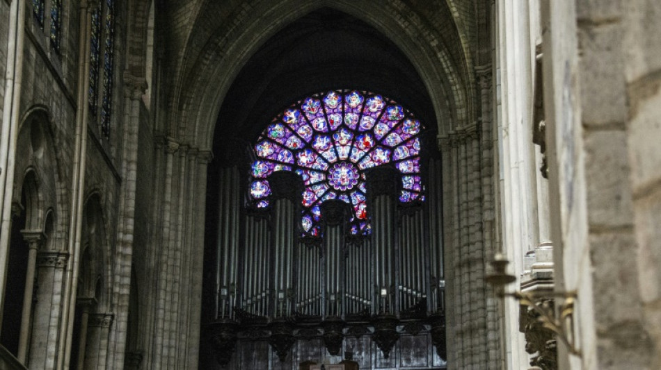 El "despertar" del órgano, una de las etapas de la reapertura de  Notre Dame