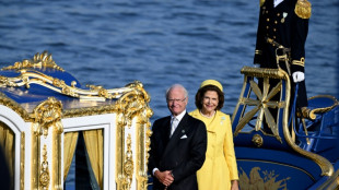 Swedes throng capital for royal jubilee