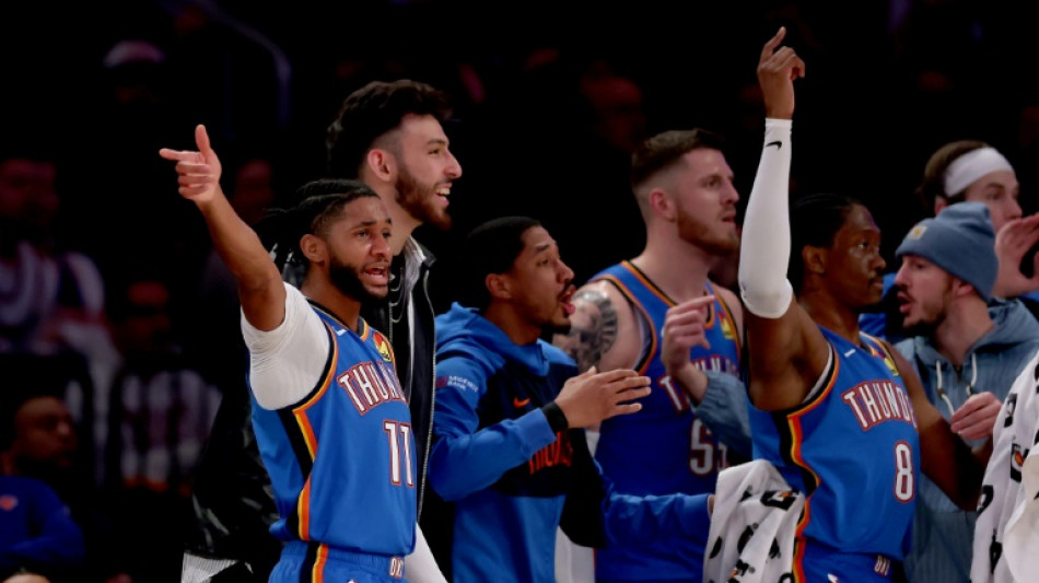 NBA: Oklahoma City reprend sa marche en avant