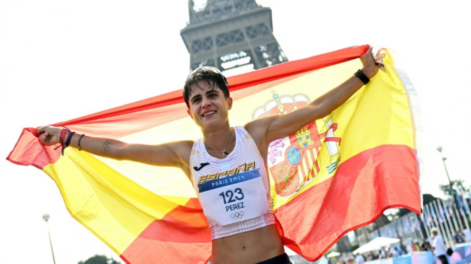 La marcha española festeja plata de María Pérez y bronce de Álvaro Martín