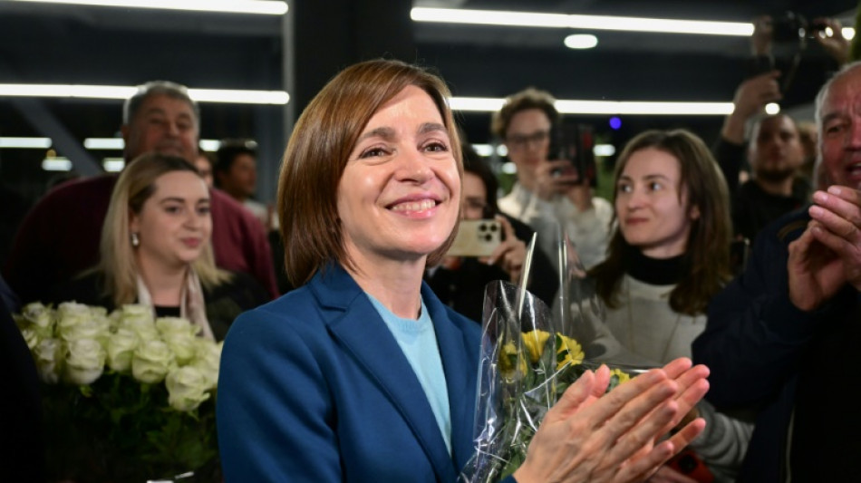 Moldova's pro-EU President Maia Sandu wins re-election