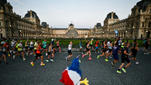 Sweat and silly hats at Paris 'marathon for all'