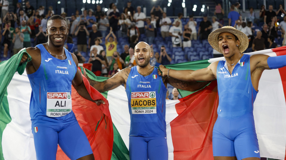 Europei atletica: Jacobs, emoziona vedere risultati dell'Italia