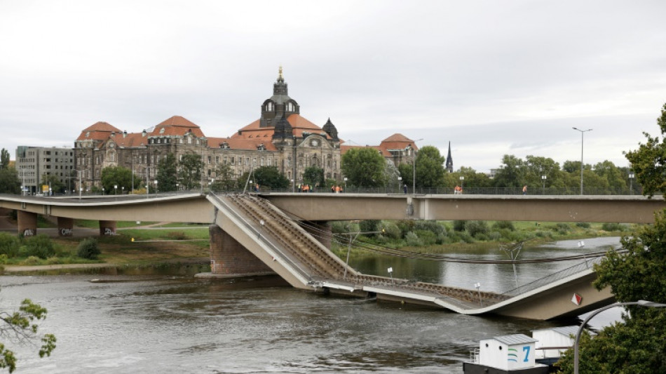 Nach Einsturz: Teil der Dresdner Carolabrücke soll kontrolliert abgerissen werden 