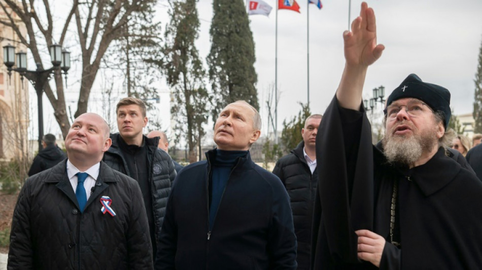 Putin visita Mariúpol en primer viaje a zona ocupada de Ucrania desde invasión