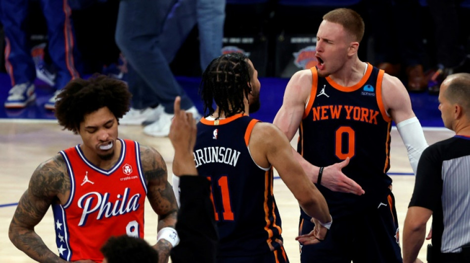 Knicks rally late to stun Sixers, take 2-0 NBA playoff series lead