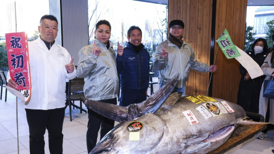 1,28 Millionen Euro für Thunfisch bei Neujahrsauktion in Tokio