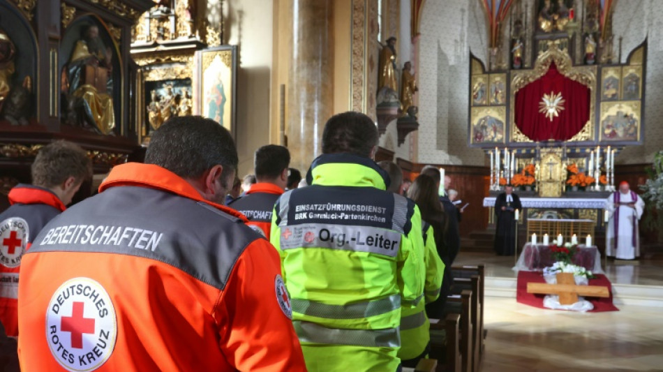 Trauergottesdienst nach Zugunglück bei Garmisch-Partenkirchen