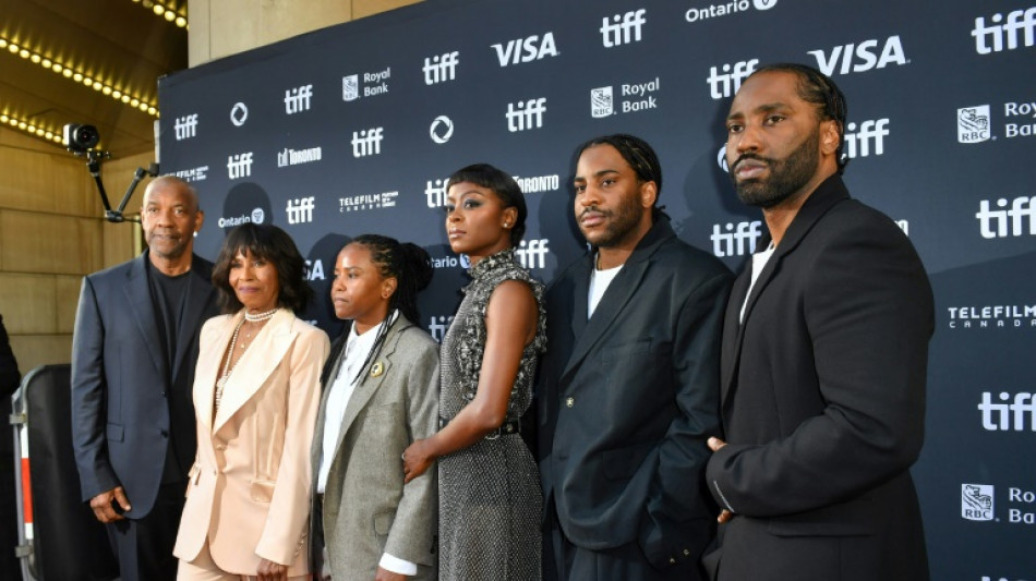 'Piano Lesson' premiere in Toronto a family affair for Denzel