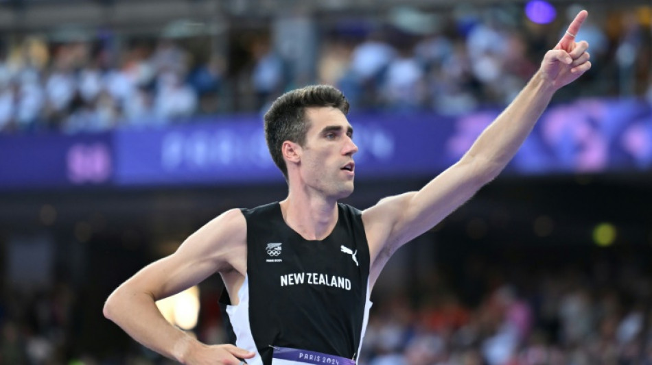 New Zealand's Hamish Kerr wins Olympic men's high jump