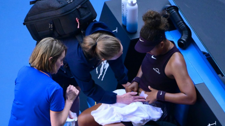 'It sucks': stomach injury ends Osaka's Australian Open