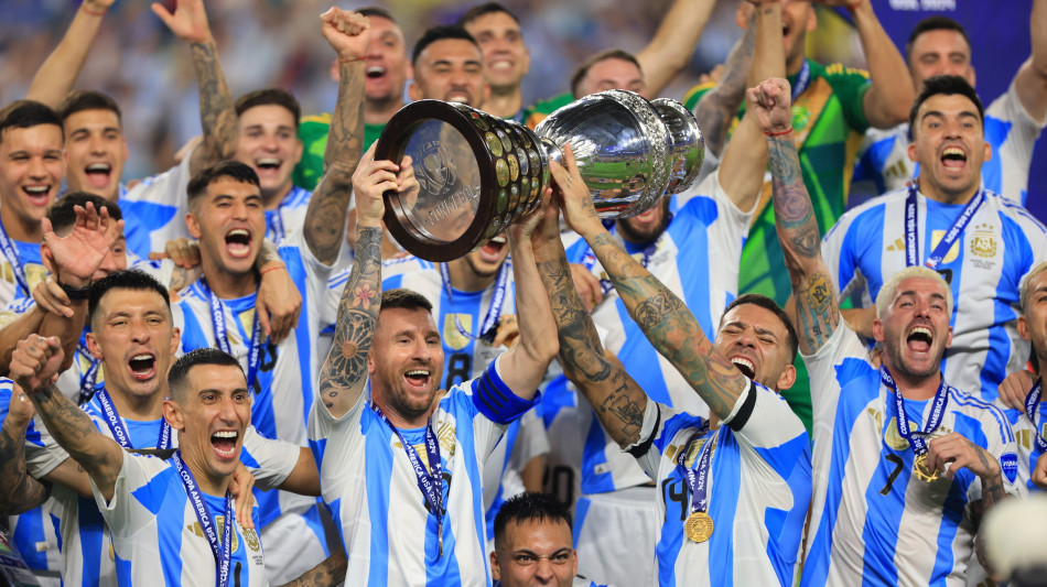 Calcio: ranking Fifa; guida l'Argentina, la Spagna è terza