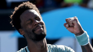 Monfils 'crazy happy' after epic Australian Open win aged 38