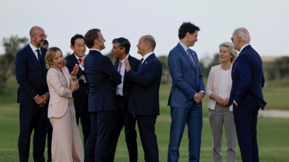 G7 summit turns to simmering tensions with China