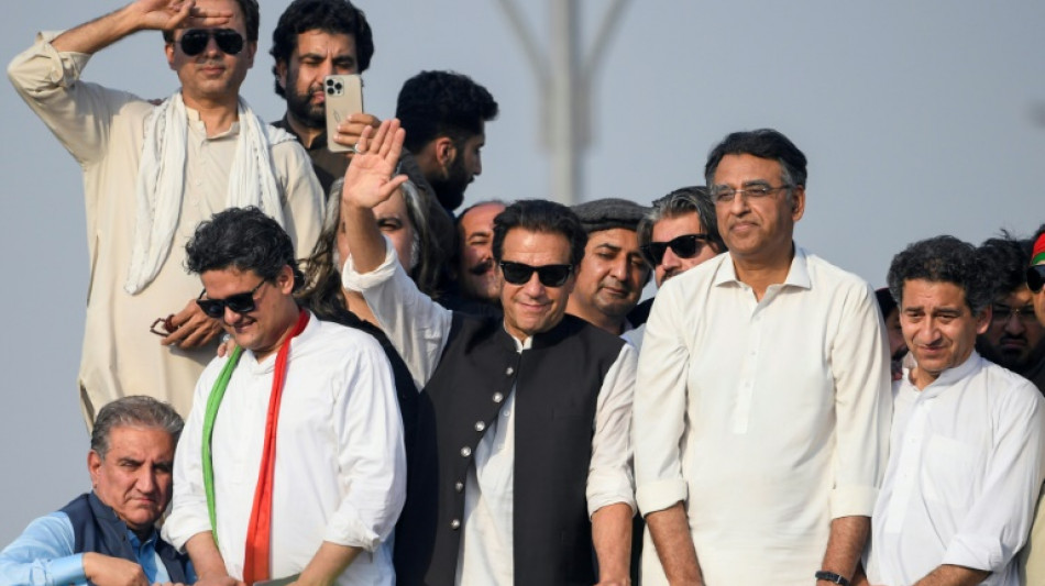 Pakistan's ex-PM Khan issues ultimatum on elections after mass rally