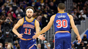 NBA: les Warriors disposent des Pistons grâce à Thompson et Curry