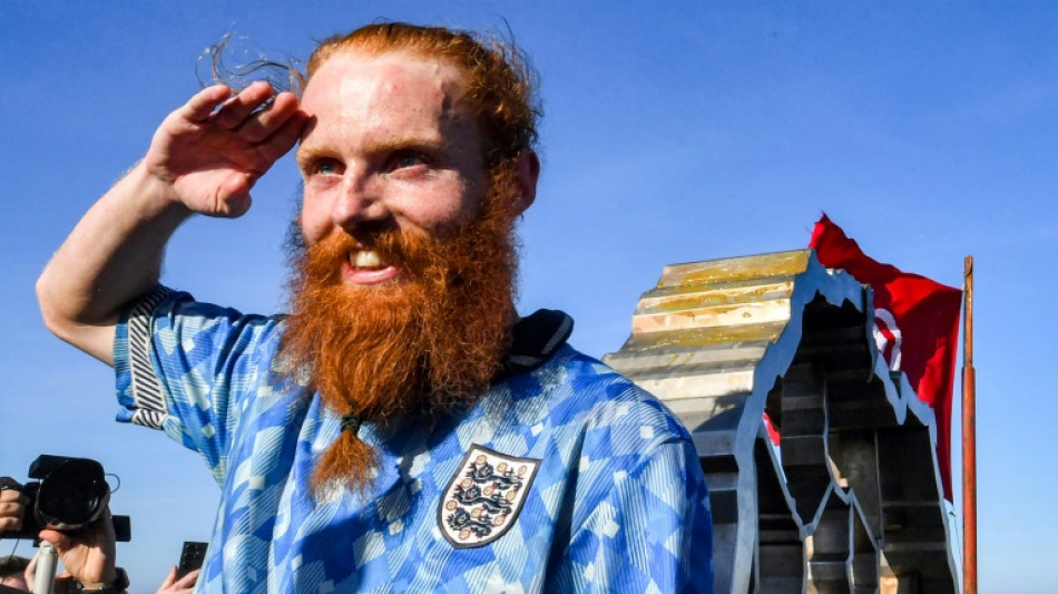 Briton completes epic run the full length of Africa