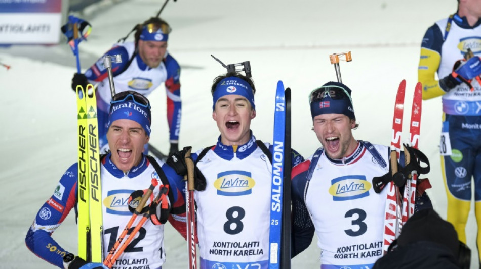 Biathlon: un doublé, deux victoires, le mordant retrouvé des Bleus