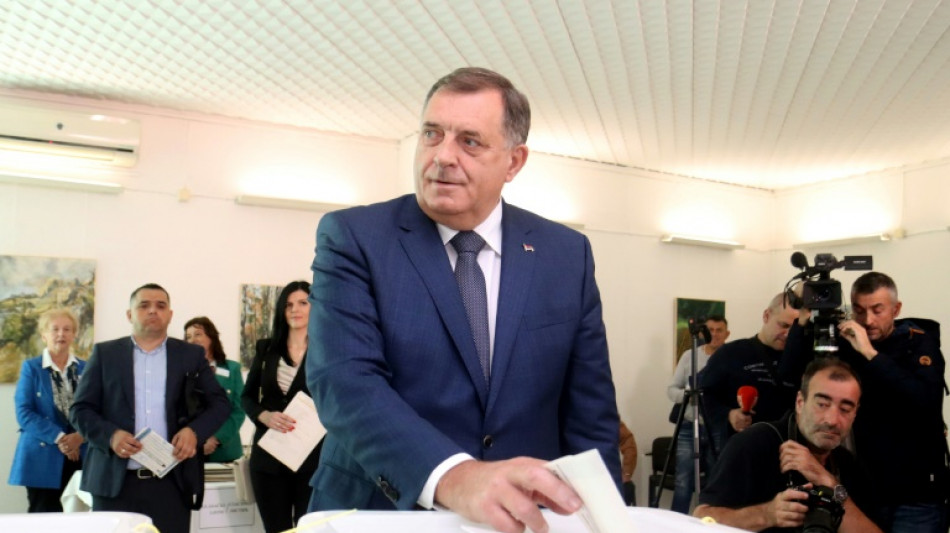 Bosnia's Dodik eyes victory in fiercely contested race