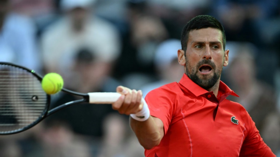 Djokovic struck with bottle from stands after winning Rome opener