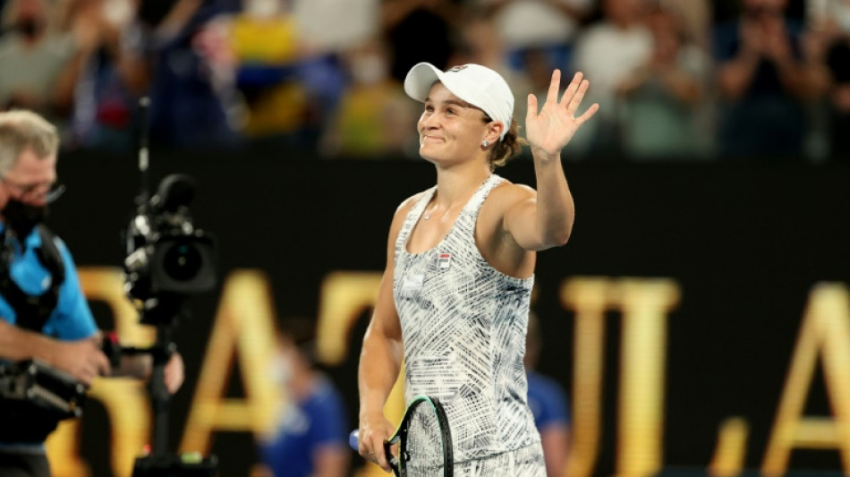 Open d'Australie: Ashleigh Barty qualifiée pour sa première finale