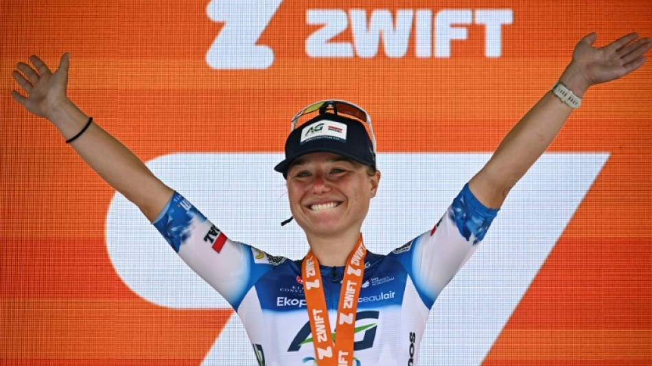 Ghekiere wins penultimate stage of women's Tour, Niewiadoma in yellow