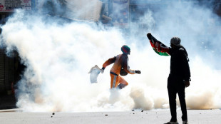 Kenya protesters scuffle with police firing rubber bullets, tear gas