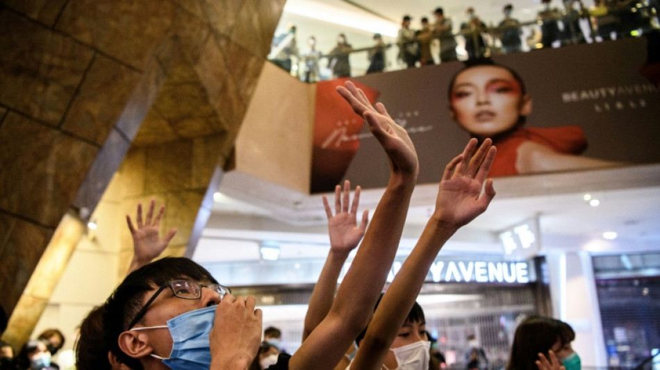 Un chant prodémocratie interdit à Hong Kong, une première depuis la rétrocession