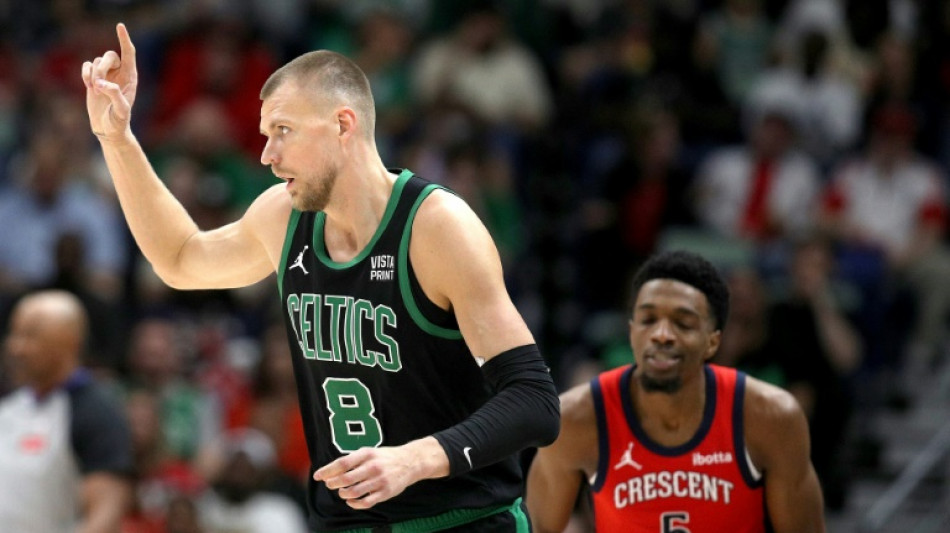 NBA-best Celtics snap skid by beating Pelicans 