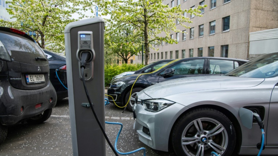 Automobile: l'électrique dépasse l'essence sur les routes de Norvège