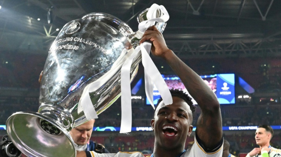 Vinicius Jr named Champions League player of the season