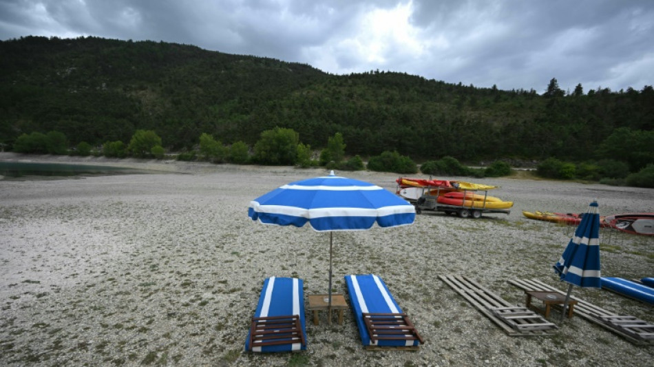 Dans le canyon du Verdon, pas de rafting cet été et une sècheresse qui bouscule tout