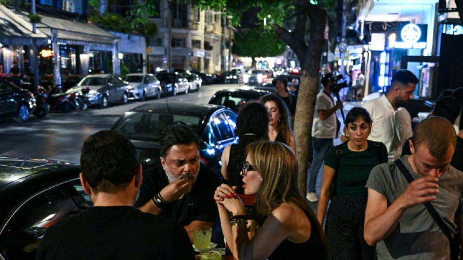 A Beyrouth, l'ambiance est à la fête malgré les menaces d'Israël