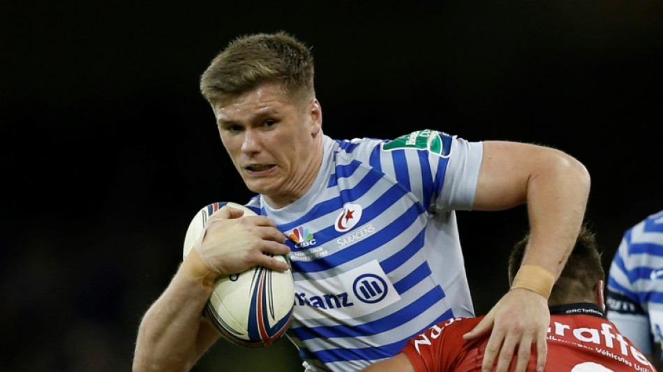 Saracens' Farrell sidelined by hamstring problem