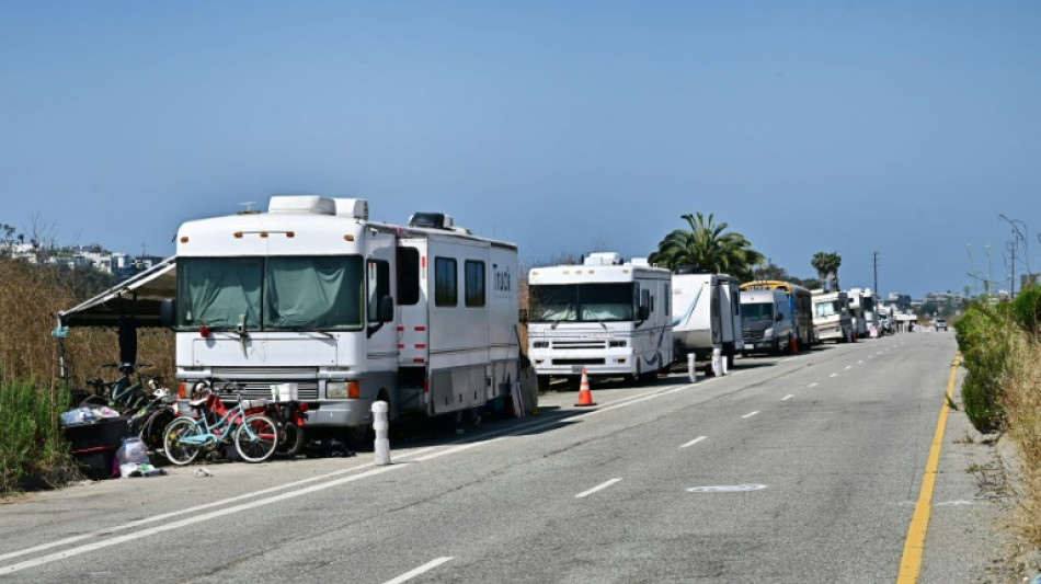 Las caravanas en California: de símbolo de vida despreocupada a postal de la crisis habitacional