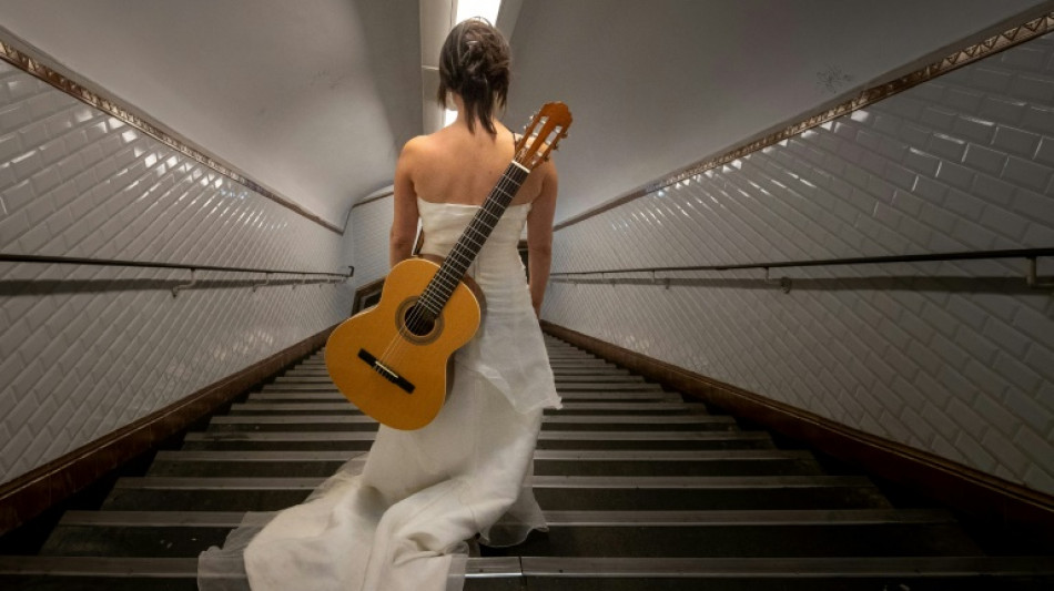 Ticket to busk: Musicians vie for Paris metro spot