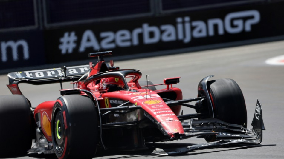 Charles Leclerc (Ferrari) saldrá en cabeza en el esprint en Azerbaiyán