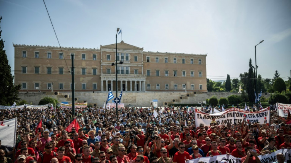 Huelga en Grecia contra una ley de desregulación laboral