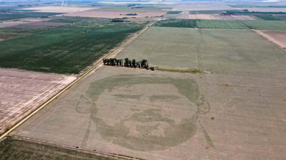 "Tatuaje agrícola", un nuevo homenaje a Messi desde el campo argentino