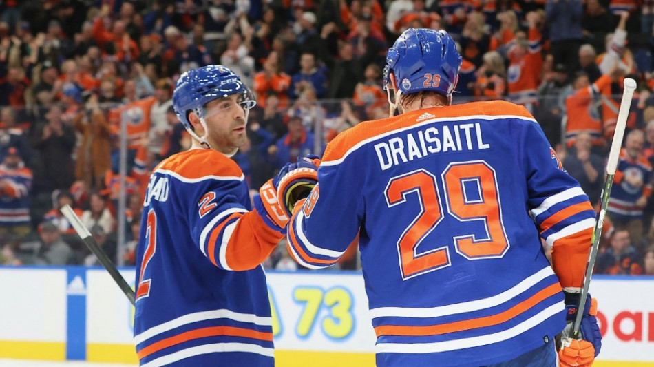 NHL: Oilers mit Comeback-Sieg - Peterka mit Doppelpack