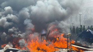 Antivacunas de Nueva Zelanda queman su campamento tras desalojo policial de su protesta